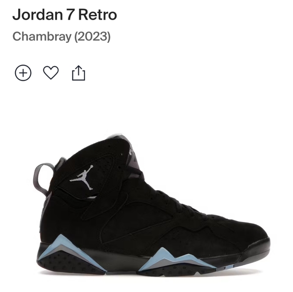 Brand New Jordan 7 Retro Chambray (2023) - Picture 1 of 3